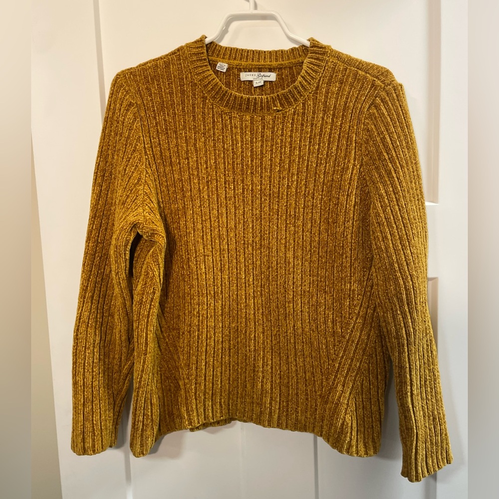 Beaut Yellow Knit Crew